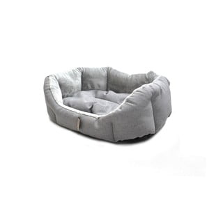 Sivi krevet od flisa 75x60 cm Alík - Petsy