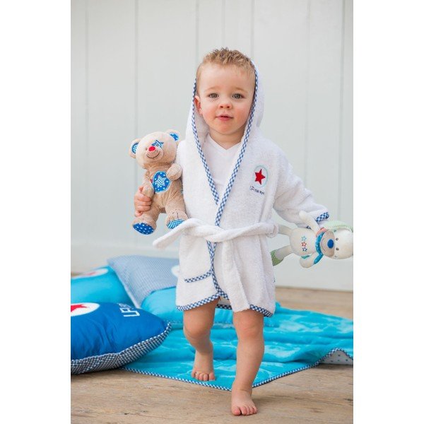 Bijeli kućni ogrtač za bebe Tiseco Home Studio-image-1