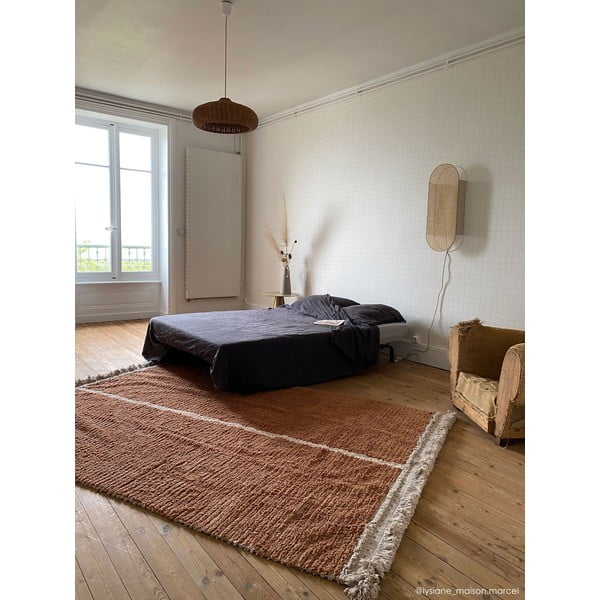 Ciglasti/bež pamučan tepih 170x240 cm Duetto Toffee – Lorena Canals-image-4