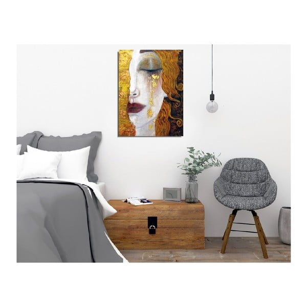 Zidna reprodukcija na platnu Gustav Klimt Golden Tears, 30 x 40 cm-image-2