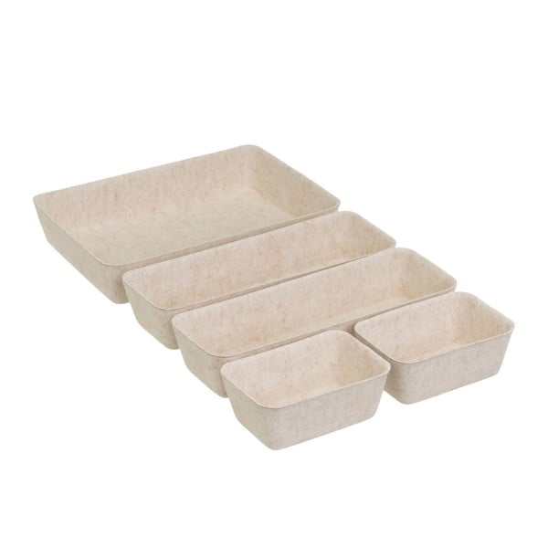 Tekstilni organizatori za ladice u setu 5 kom – Casa Selección-image-4