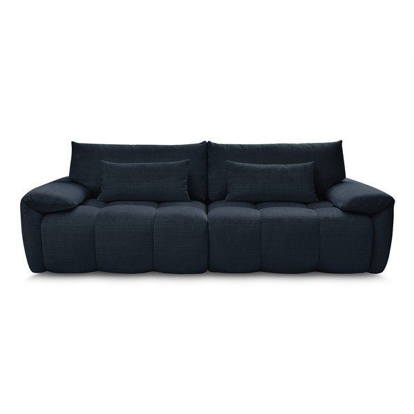 Tamno plava sofa od šenila 264 cm Ivane – Bobochic Paris-image-1