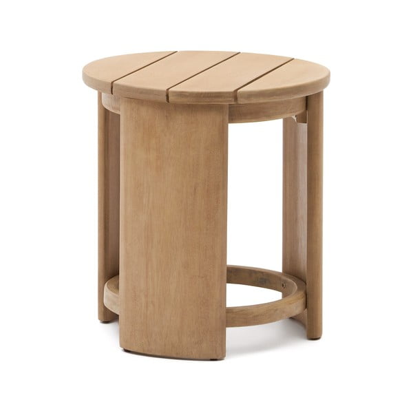 Okrugli vrtni stol od masivnog eukaliptusa ø 56 cm Xoriguer – Kave Home