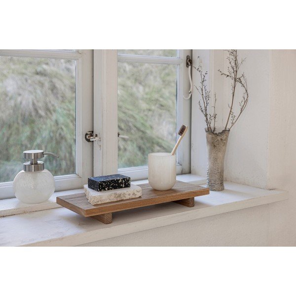 Krem staklena čaša za četkice za zube Opal – Mette Ditmer Denmark-image-2