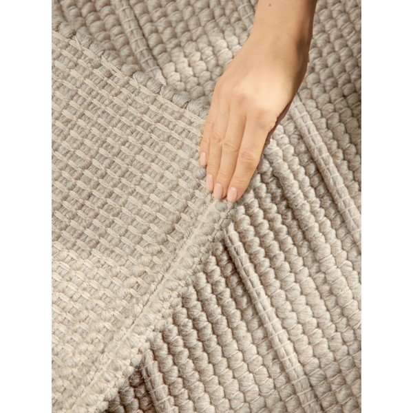 Krem ručno rađena vunena staza 80x250 cm Camden Parker – Ted Baker-image-2
