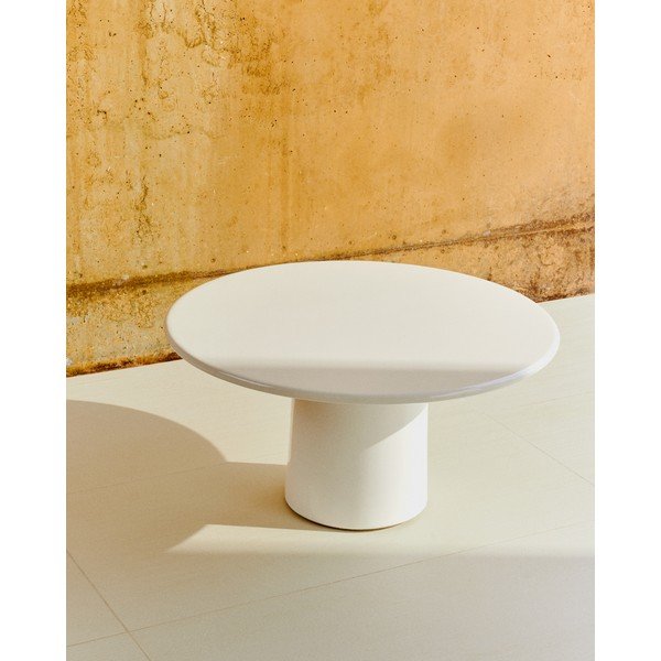 Okrugao vrtni stolić za kavu betonski ø 85 cm Albanella – Kave Home-image-1