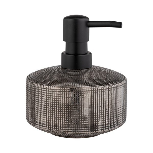 Keramički dozator sapuna u srebrnoj boji 400 ml Rivalta – Wenko-image-2