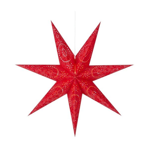 Crveni viseći božićni svjetlosni ukras Aratorp – Markslöjd