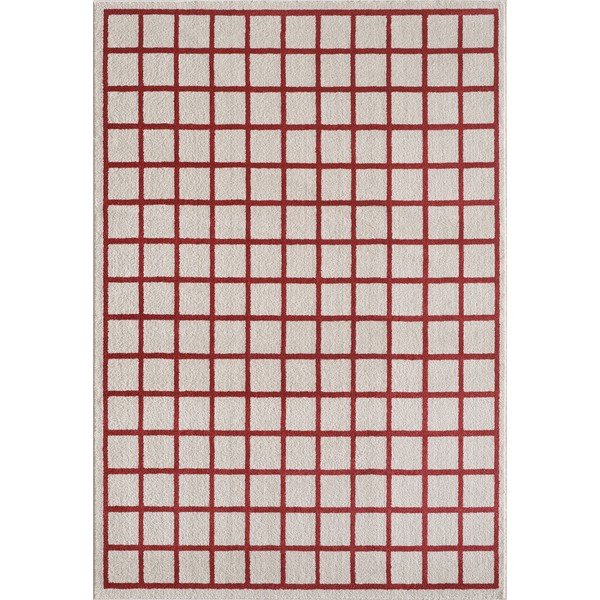Crveni/bež tepih 160x230 cm Picnic – ESTE