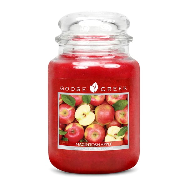 Mirisna svijeća u staklenoj posudi Goose Creek Crvena jabuka, 150 sati gorenja