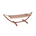 Vrtna stolica za ljuljanje na strukturi od eukaliptusa Garden Pleasure Hammock Madeira