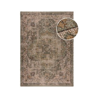 Kaki zeleni ručno rađen tepih od mješavine jute 80x150 cm Selena Jute Traditional – Flair Rugs