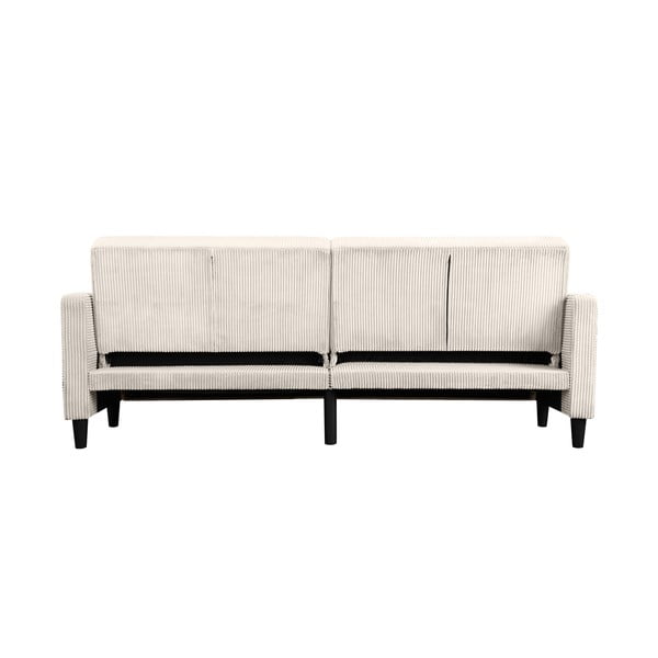 Bijela sklopiva sofa od samta 82 cm Hartford – Støraa-image-2