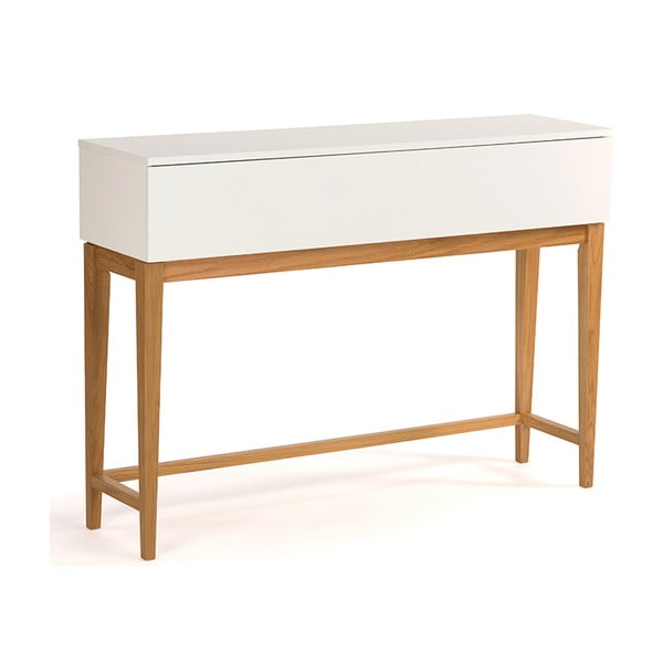 Bijeli konzolni stol Woodman Blanco-image-3