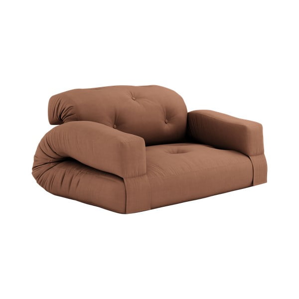Narančasti kauč na razvlačenje 140 cm Hippo - Karup Design
