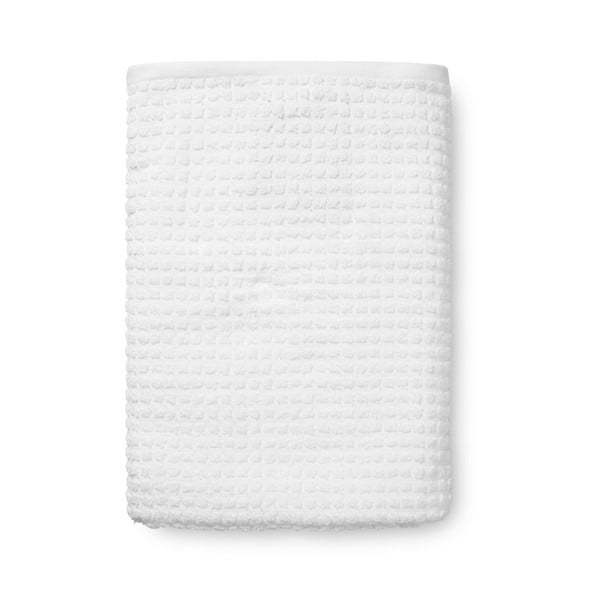 Bijeli ručnik od organskog pamuka od frotira 70x140 cm Check – JUNA