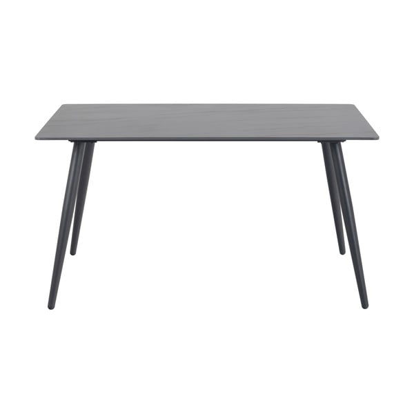 Crni stol s keramičkom pločom Actona Wicklow, 80 x 140 cm-image-2