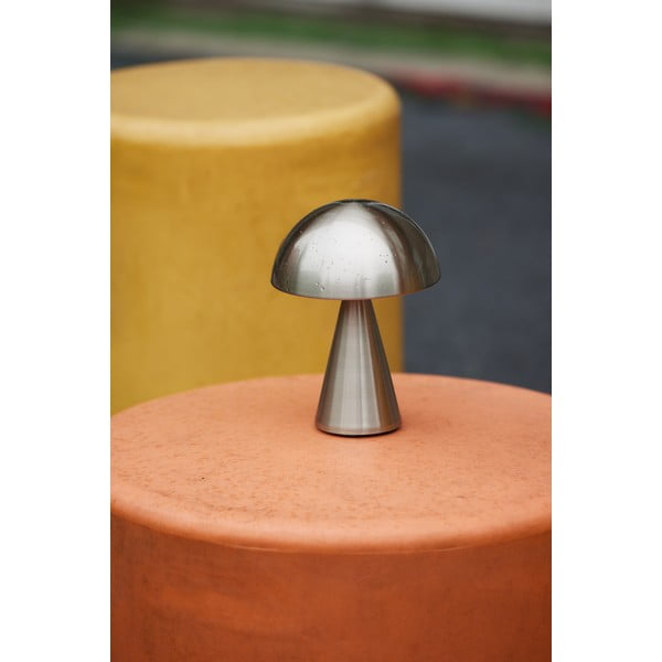 Tamno siva LED stolna lampa s mogućnosti zatamnjivanja (visina 20 cm) Mush – Hübsch-image-3