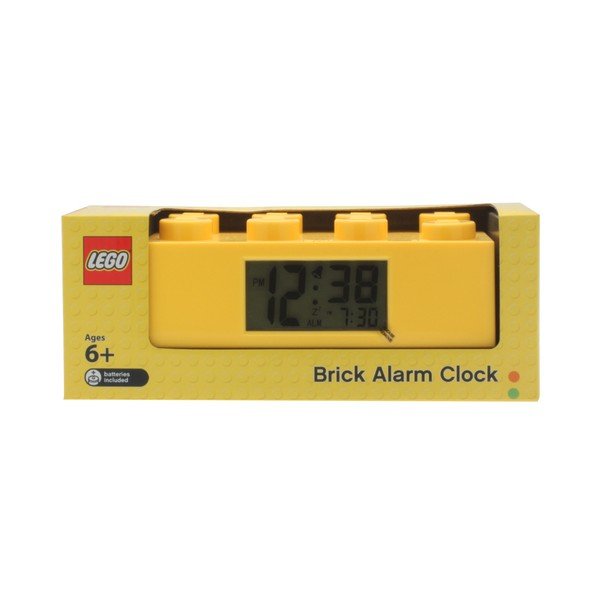 Žuti sat s LEGO® Brick budilicom-image-3