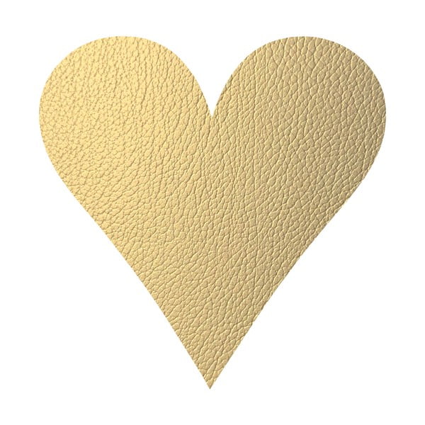 Podmetač od eko kože 30x30 cm Heart Hippo – LIND DNA