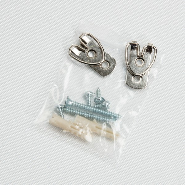 Bijela slika u okviru Kave Home Abstract, 60 x 90 cm-image-2