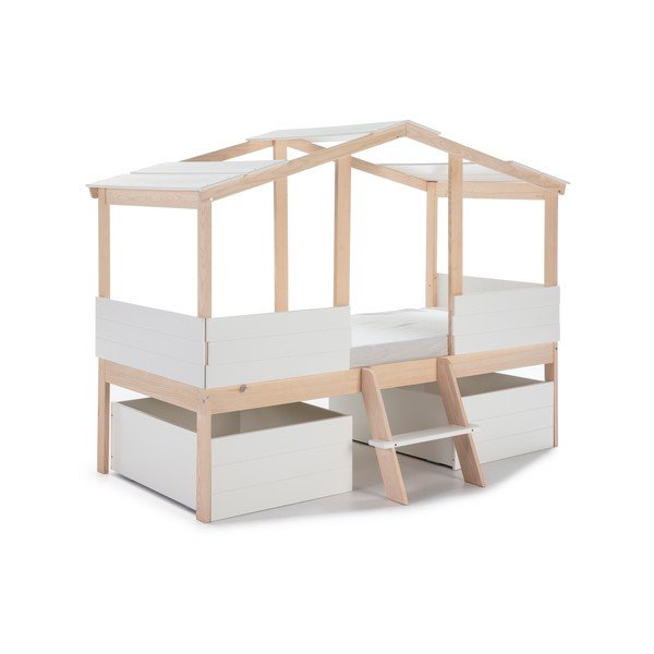 Bijele dječje ladice za ispod kreveta u setu 2 kom Parma – Marckeric-image-2