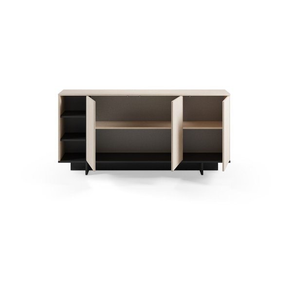 Crni ormarić 170x80x40 cm Cequoia – Marckeric-image-2