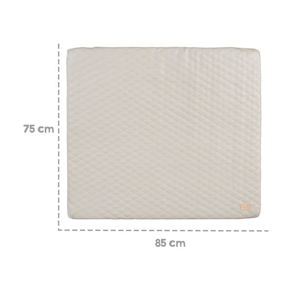 Podloga za previjanje 75x85 cm Greyish gesteppt – Roba-image-3