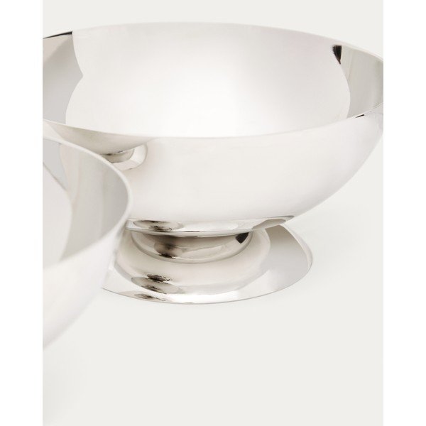 Zdjelice u setu 2 kom za posluživanje od nehrđajućeg čelika u srebrnoj boji Nirela – Kave Home-image-4