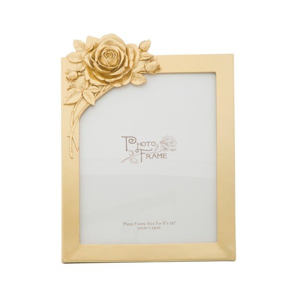 Žuti okvir za fotografije u okviru od smole Mauro Ferretti Glam Rose, 20 x 25 cm-image-4