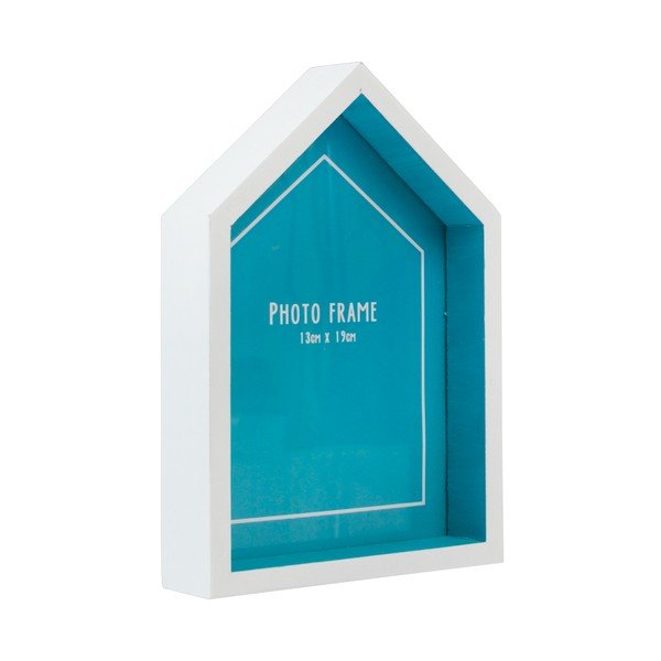 Plavi okvir za fotografije u obliku kolibe na plaži Rex London Beach, 14 x 20 cm-image-1
