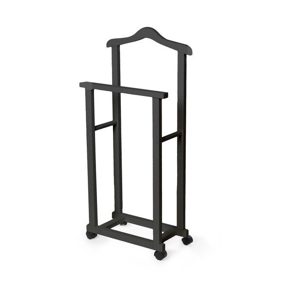 Crni od bambusa stalak za kapute Alfred – Compactor