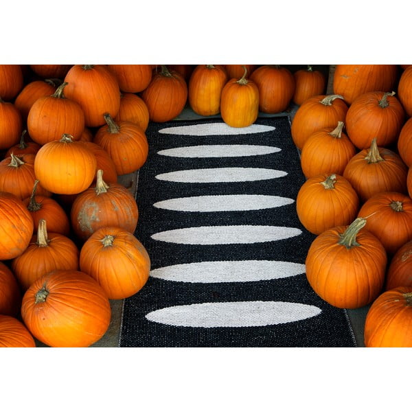 Crna unutarnja i vanjska staza 70x300 cm Ella Black – Pappelina-image-1