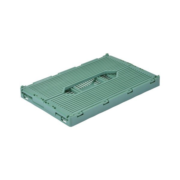 Svijetlo zelena plastična kutija za pohranu 30x20x11.5 cm – Homéa-image-3
