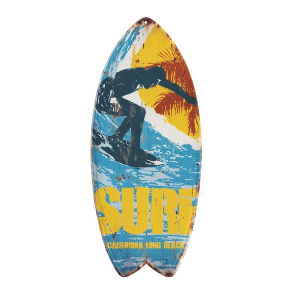 Metalni ukrasni znak 40x17 cm Surfboard – Geese-image-1