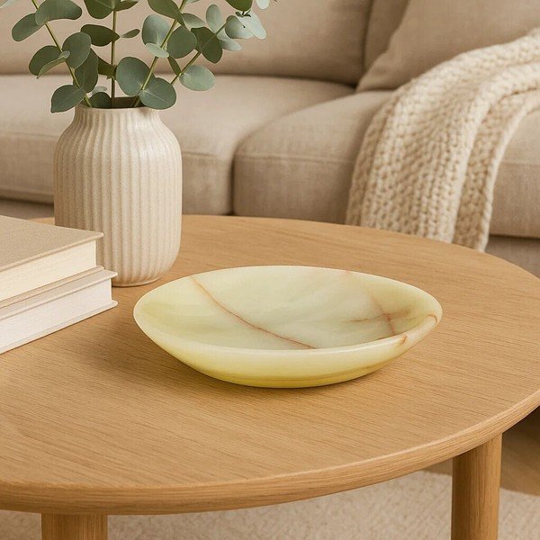 Kameni ukrasni pladanj 12,5x20 cm Oleena – Premier Housewares-image-1