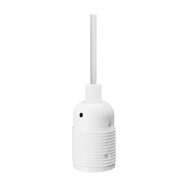 Petodijelna bijela viseća lampa Bulb Basic Uno-image-3