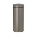 Siva željezna kanta za smeće na dodir 30 l Touch Bin – Brabantia