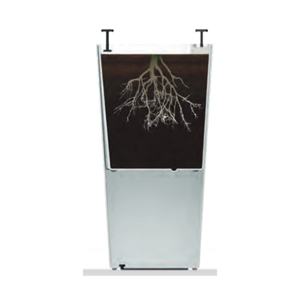 Smeđa mat tegla Gardenico Elise, visina 26 cm-image-1