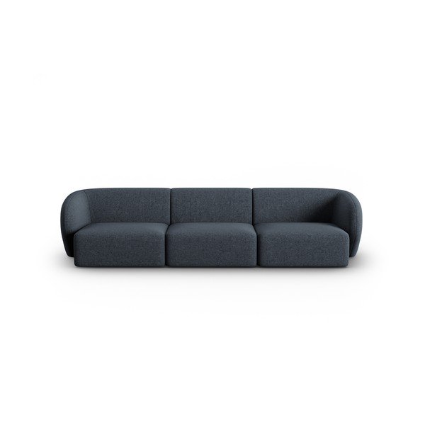Plava sofa od šenila 266 cm Paolo – Milo Casa