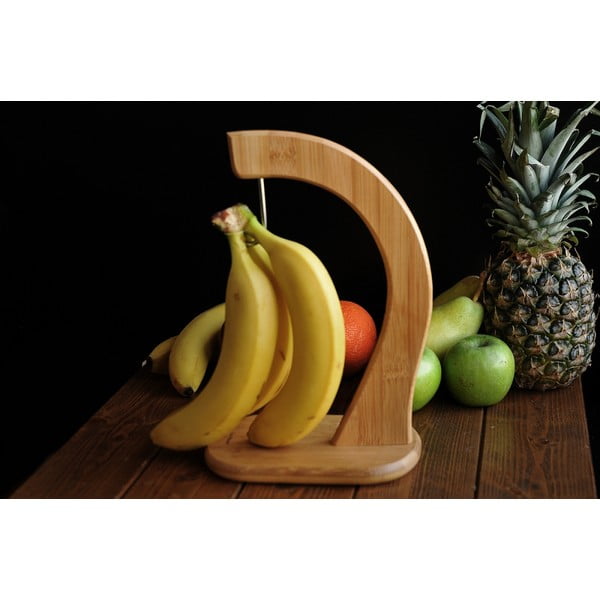 Stalak za banane od bambusa Bambum Latano, 28 x 12 cm-image-1