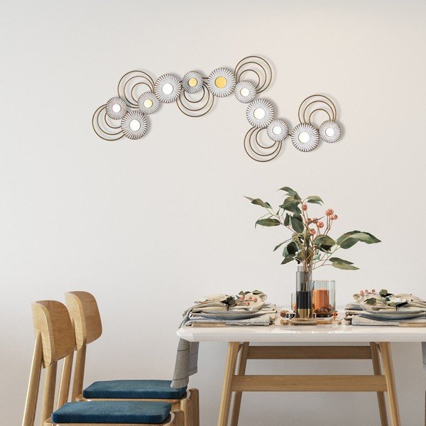 Metalni zidni ukras 101x41 cm - Wallity-image-2