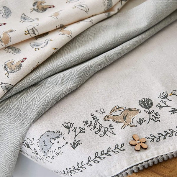 Pamučna kuhinjska krpa 3 kom 45x65 cm Country Animals – Cooksmart ®-image-1