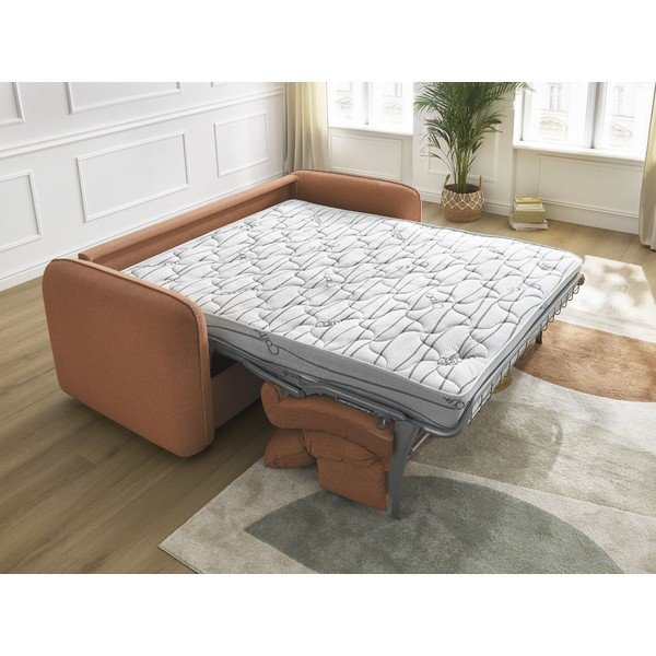 Narančasta sofa 236 cm Achille – Bobochic Paris-image-1