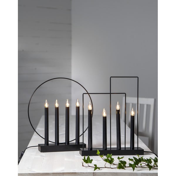 Crni svjetlosni ukras Glossy – Star Trading-image-1