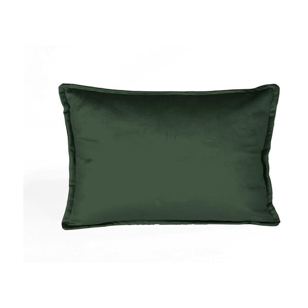 Tamno zeleni jastuk Velvet Atelier Dark, 50 x 35 cm