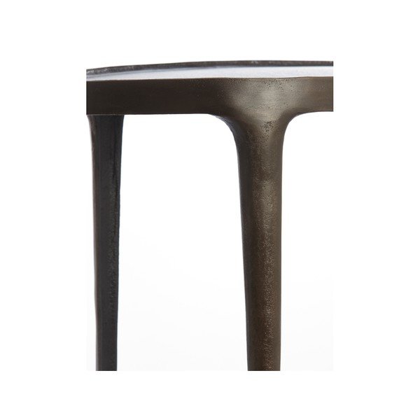 Metalni okrugli pomoćni stolići u setu 2 kom 33x70 cm Arica – Light & Living-image-3