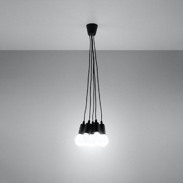 Crna visilica 25x25 cm Rene - Sollux-image-4