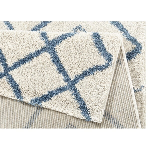Bijeli tepih Mint Rugs Grid, 80 x 150 cm-image-3