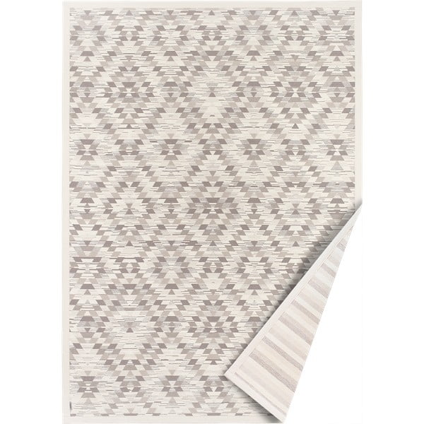 Bijelo-sivi dvostrani tepih Narma Vergi, 200 x 300 cm